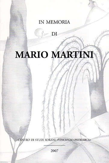 Copertina di In memoria di Mario Martini
