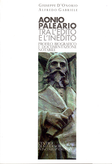 Copertina di Aonio Paleario tra l’edito e l’inedito